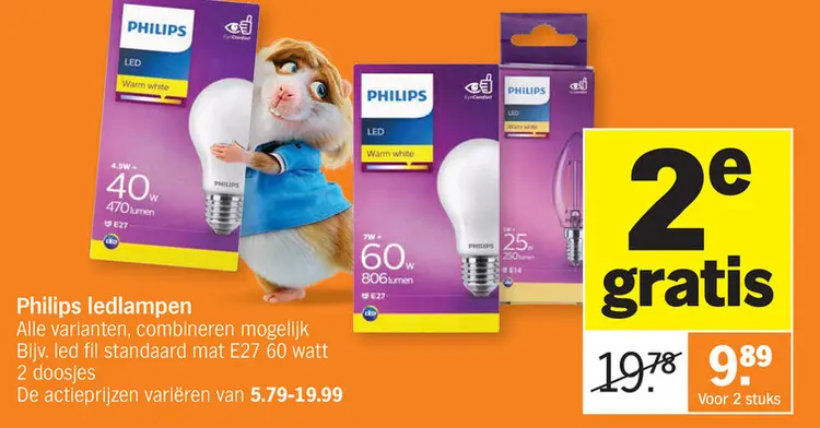 Promotie: ledlampen
