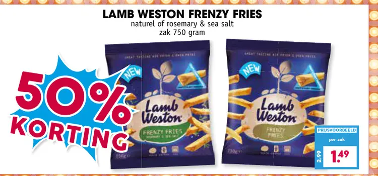 Aanbieding: Frenzy fries