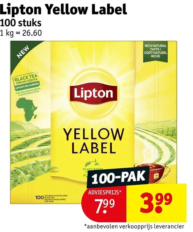 Promotie: Yellow Label