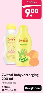 Aanbieding: Zwitsal babyverzorging
