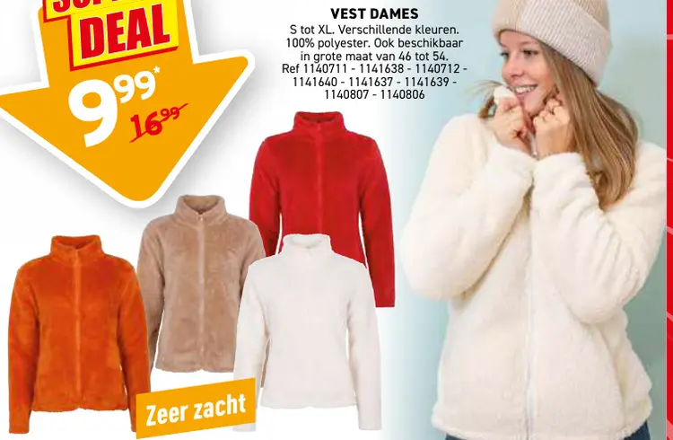 Promotie: Vest dames