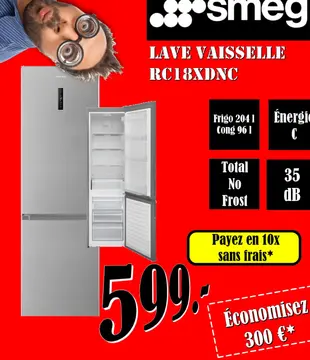 Aanbieding: Lave vaisselle rc18xdnc