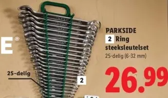 Aanbieding: Ring steeksleutelset