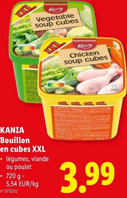 Offre: Bouillon en cubes XXL