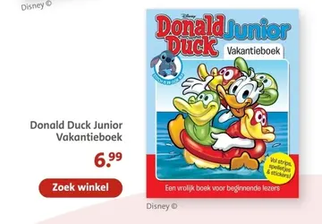 Aanbieding: Donald Duck Junior Vakantieboek