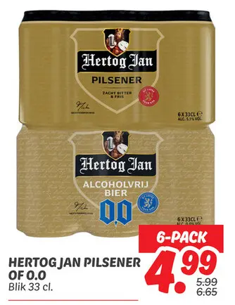 Aanbieding: Pilsener of 0.0