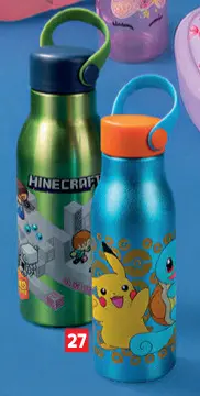 Promotie: Drinkbus Minecraft of Pokémon (3+1 GRATIS)