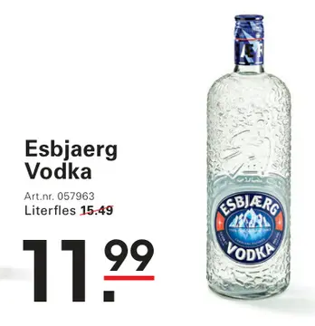 Aanbieding: Esbjaerg Vodka