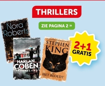 Aanbieding: THRILLERS