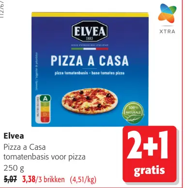 Promotie: Pizza a Casa tomatenbasis voor pizza