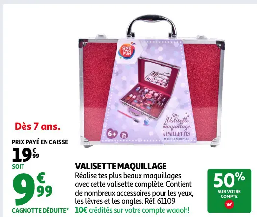 Offre: Valisette maquillage