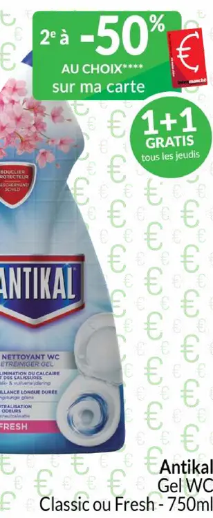 Offre: Gel WC Classic ou Fresh