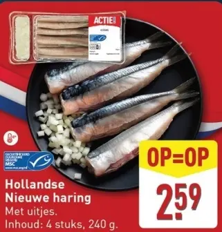 Aanbieding: Hollandse Nieuwe haring