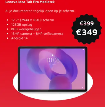 Aanbieding: Lenovo Idea Tab Pro Mediatek