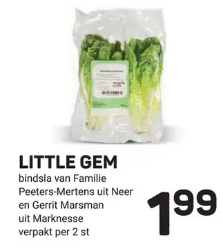 Aanbieding: Little gem