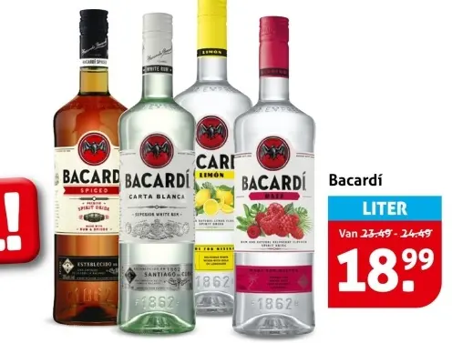 Aanbieding: Bacardí