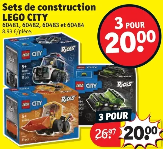 Offre: Sets de construction