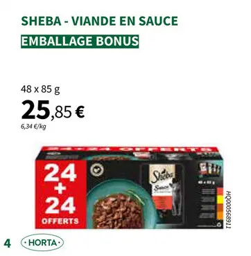 Offre: Sheba Sauce Senior