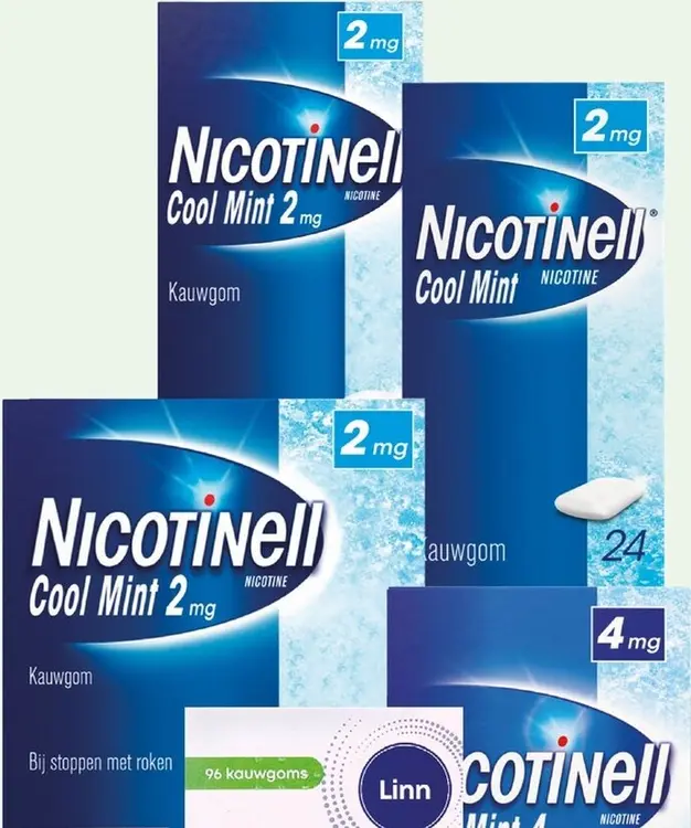 Aanbieding: Nicotine kauwgom