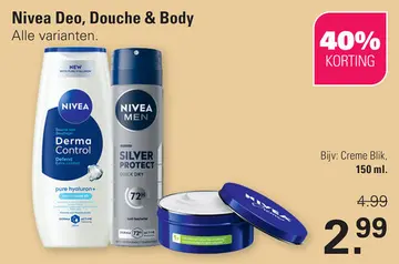 Aanbieding: Nivea Deo, Douche & Body