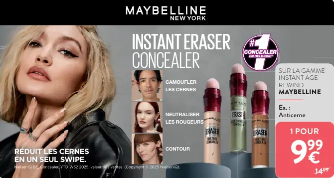 Offre: Instant eraser concealer