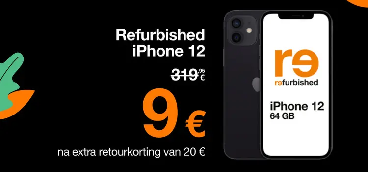 Aanbieding: Refurbished iPhone 12
