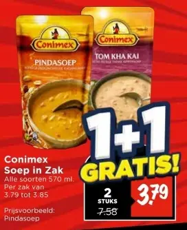Aanbieding: Soep in Zak
