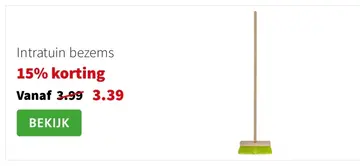 Aanbieding: Intratuin bezems