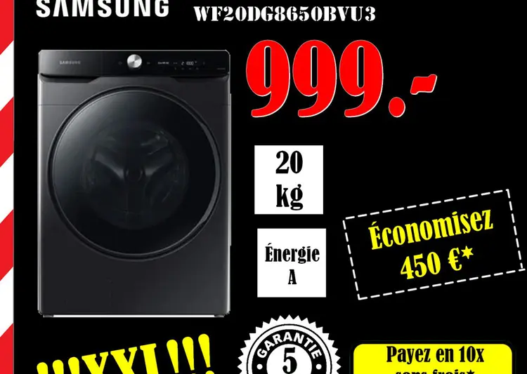 Offre: Wf20dg8650bvu3