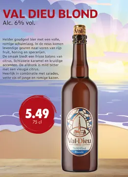 Aanbieding: Val Dieu Blond