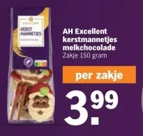 Aanbieding: Kerstmannetjes melkchocolade