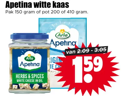 Aanbieding: Witte kaas