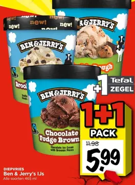 Aanbieding: Ben & Jerry's IJs
