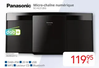 Offre: Micro-chaîne numérique