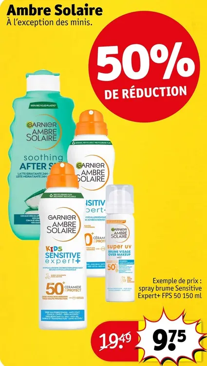Offre: Ambre Solaire