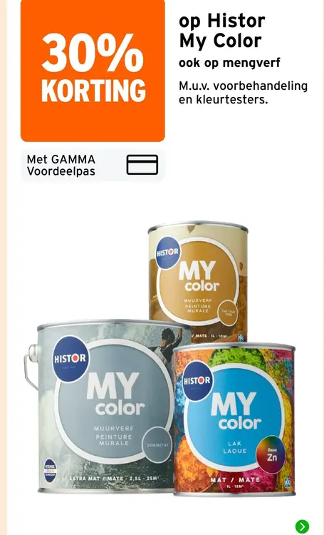 Aanbieding: Histor My Color