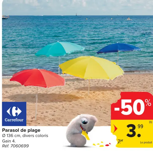 Offre: Parasol de plage