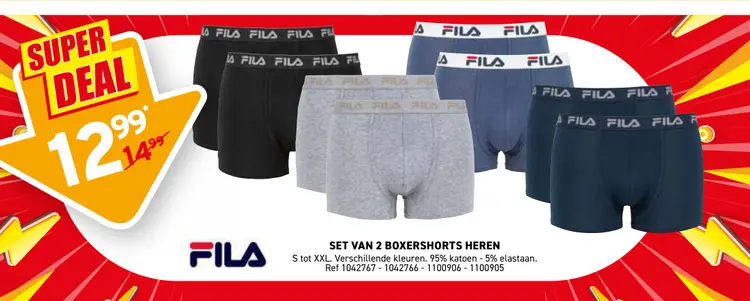 Promotie: Boxershorts