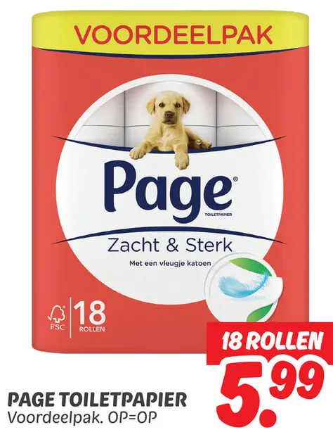 Aanbieding: Toiletpapier