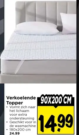 Verkoelende Topper