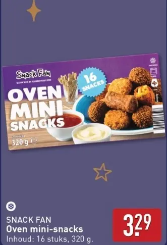 Aanbieding: Oven mini-snacks