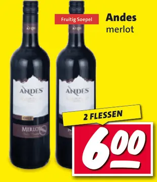 Aanbieding: Andes merlot