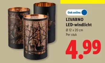 Aanbieding: LED-windlicht