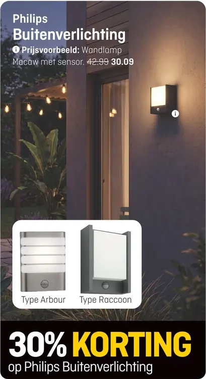 Aanbieding: Buitenverlichting