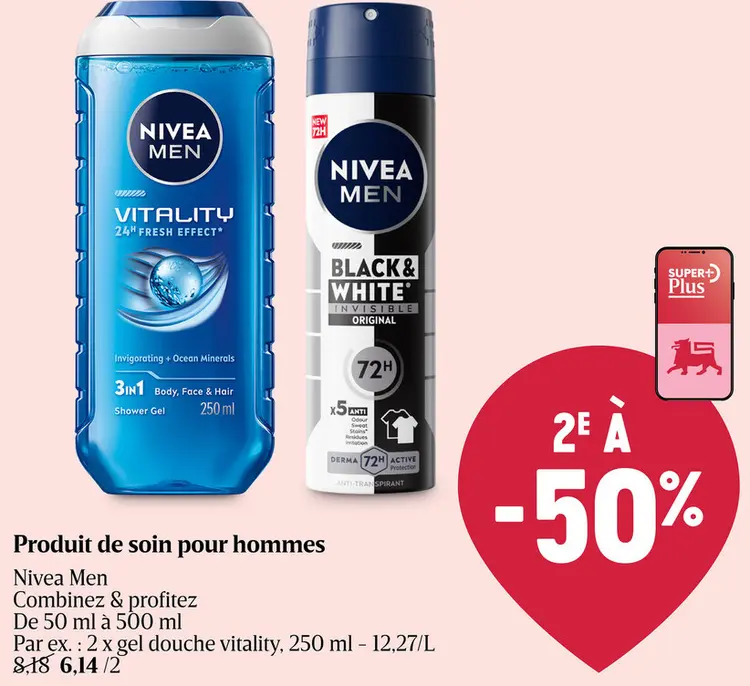 Offre: Produit de soin pour hommes