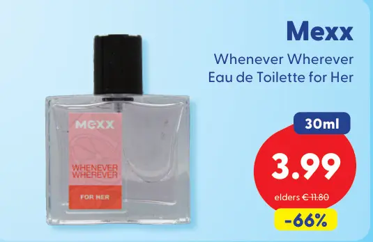 Aanbieding: Whenever Wherever Eau de Toilette for Her