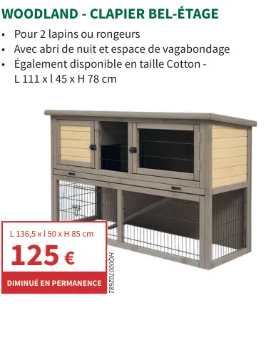 Offre: Clapier bel-étage