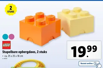 Aanbieding: Stapelbare opbergdoos