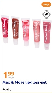 Aanbieding: Max & More lipgloss-set