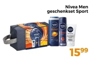 Aanbieding: Nivea Men geschenkset Sport
